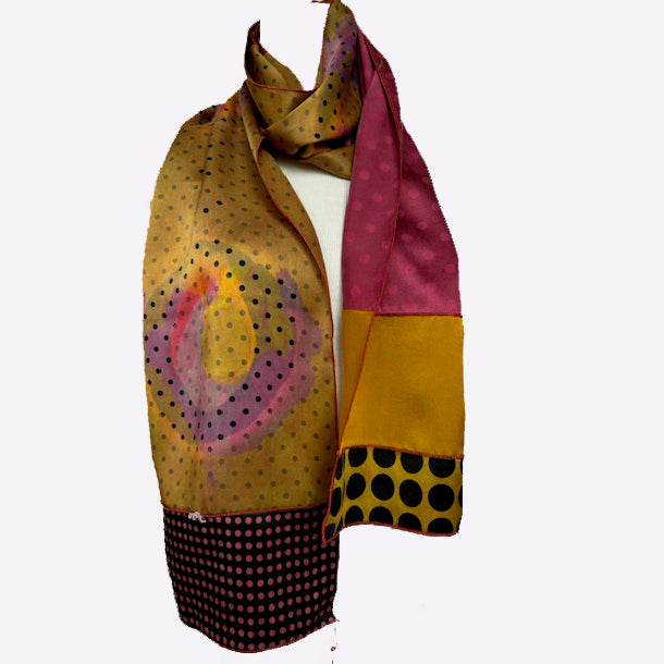 Judith Bird Scarf, SilkSingles Special, Perforated