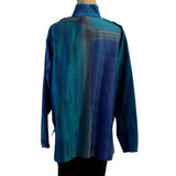 Kay Chapman Shirt, Issey, Why Not, Turquoise/Blue, S/M