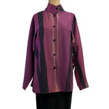 Kay Chapman Shirt, Issey, Branch, Pink/Black L