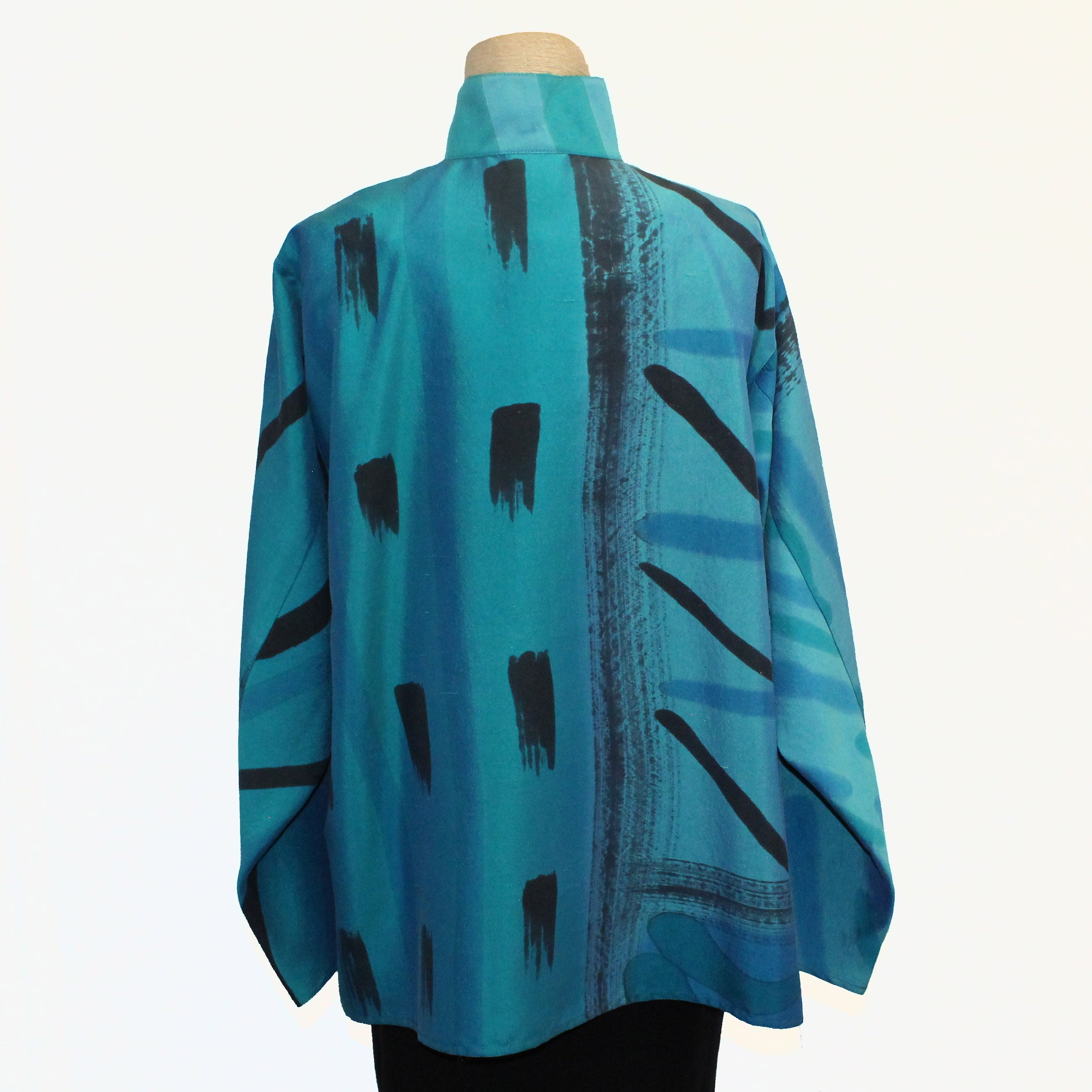 Kay Chapman Shirt, Issey, Why Not, Turquoise/Blue, S