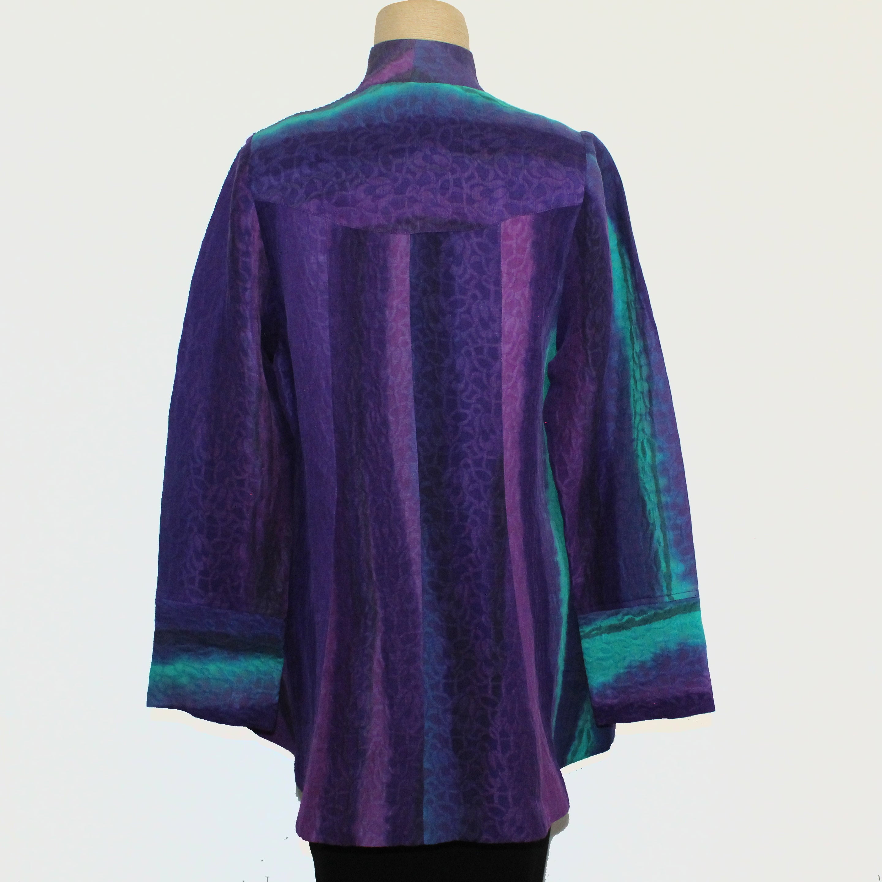 Kay Chapman Jacket, Riding, Branch, Purple/Turquoise, XS/S