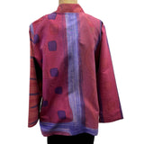 Kay Chapman Shirt, Why Not, Santa Fe, Salmon/Purple, XS
