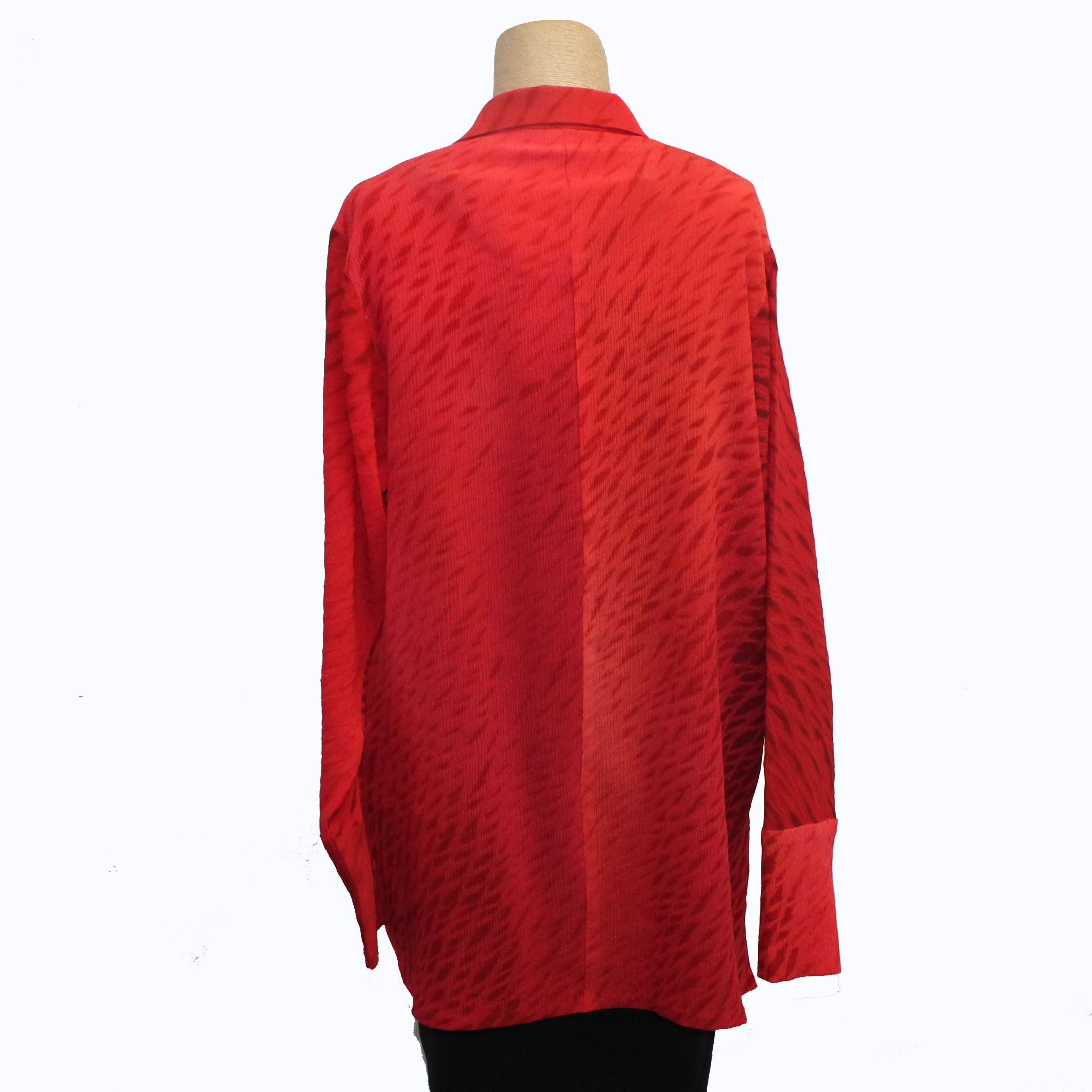 Kiss of the Wolf Blouse, Classic, 3 Reds XS & S