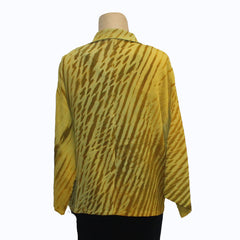 Kiss of the Wolf Top, Kimono, Golden/Chartreuse S