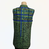 Maggy Pavlou Vest, Green/Blue, M/L
