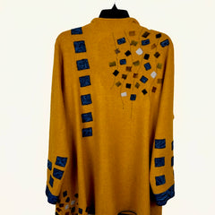 Maggy Pavlou Jacket, Sunflower, Gold/Multi-Color, L
