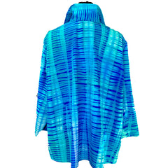 Doshi Shirt, Miyako, Turquoise/Blue, L/XL