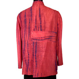 Doshi Shirt, Sideways, Red/Plum, S