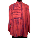 Doshi Shirt, Sideways, Red/Plum, S