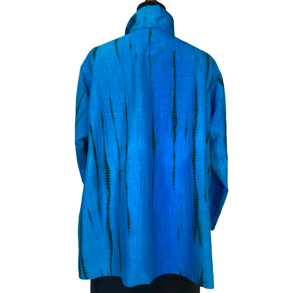 Doshi Shirt, Breath of Miyake, Persian Blue, M/L