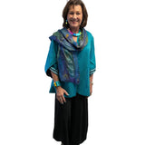 Doshi Jacket, Crossroads, Turquoise, M/L Outfit 2