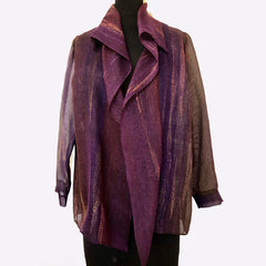 Doshi Jacket, Curtain Call, Aubergine, L