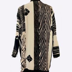 Doshi Jacket, Opening Night, Black & Ivory, M/L