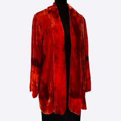 Doshi Coat, Leading Lady, Velvet, Crimson, M/L