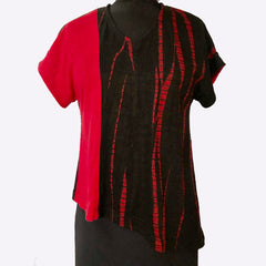 Doshi Tee, Upstage, Red Twine, Red/Black, XS