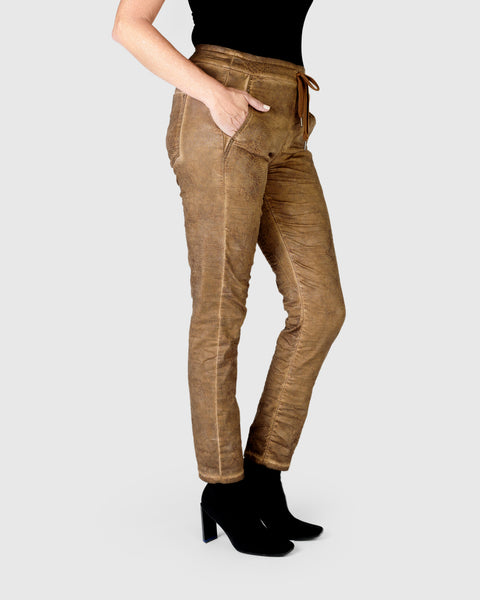 Alembika Pant, Crocodile Iconic Stretch, Sienna M, L, XL & XXL