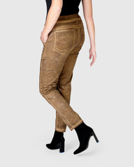 Alembika Pant, Crocodile Iconic Stretch, Sienna M, L, XL & XXL