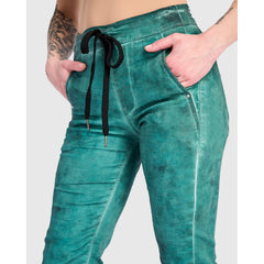 Alembika Pant, Stretch, Aqua/Gray XS