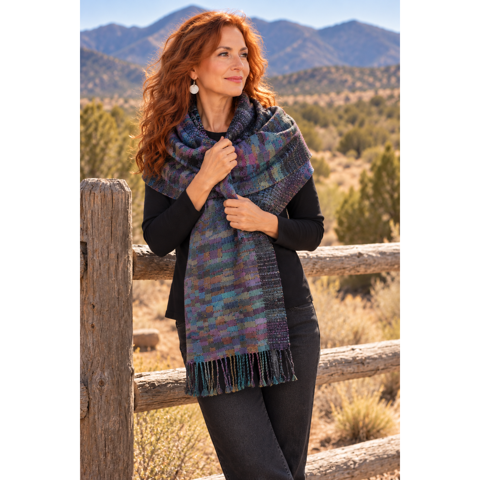 Muffy Young Shawl, Landscape-Seascape, Ocean