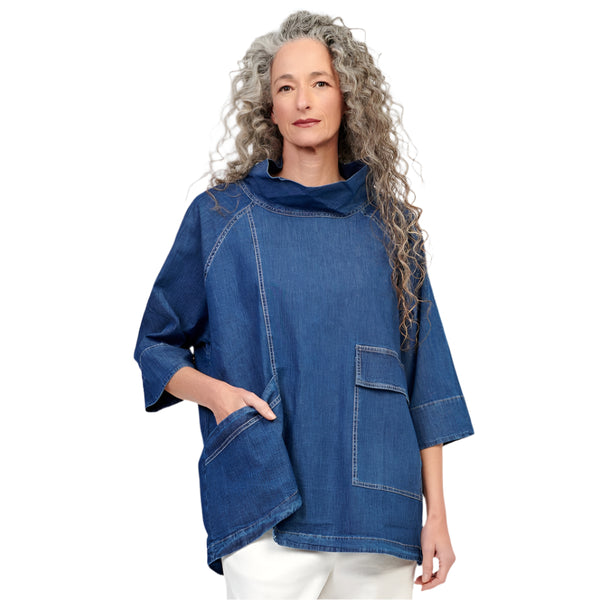 Alembika Pullover, Painter Boy, Denim M & L
