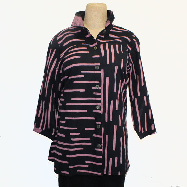 Adverb Shirt, Anywhere, Dash & Moon, Black/Pink XS – Santa Fe Weaving ...