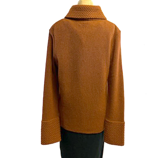 Beyond Threads Cardigan, Asymmetric, Cinnamon XS & S