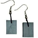 Christina Brampti Earrings, Pewter