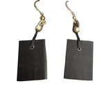 Christina Brampti Earrings, Black