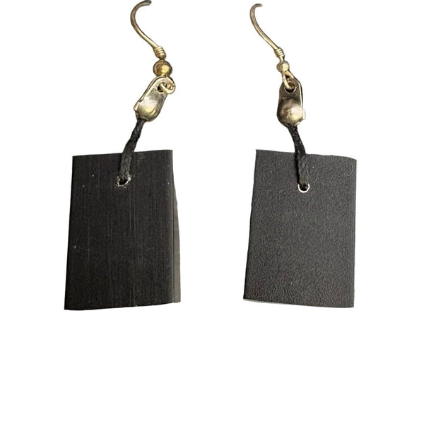 Christina Brampti Earrings, Black