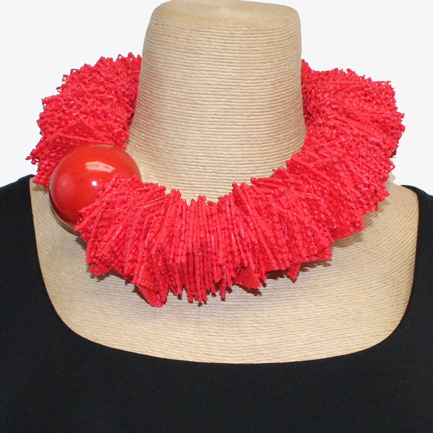 Cautero Creations Necklace, Red