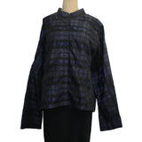 Dress To Kill Shirt, Multi-Placket, Black/Blue