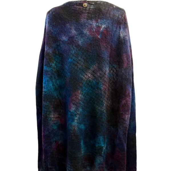 Galadriel Mattei Poncho, V-Neck, Midnight, OS, #2