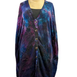 Galadriel Mattei Poncho, V-Neck, Midnight, OS, #1