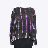 Heyne Bogut Sweater, Black/Lavender/Grey S & M