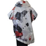 Ingrid Munt Top, Arte, Red/White/Black/Iris, M/L