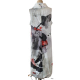 Ingrid Munt Dress, Arte, Red/White/Black/Iris, M
