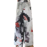 Ingrid Munt Pants, Arte, Red/White/Black/Iris, M
