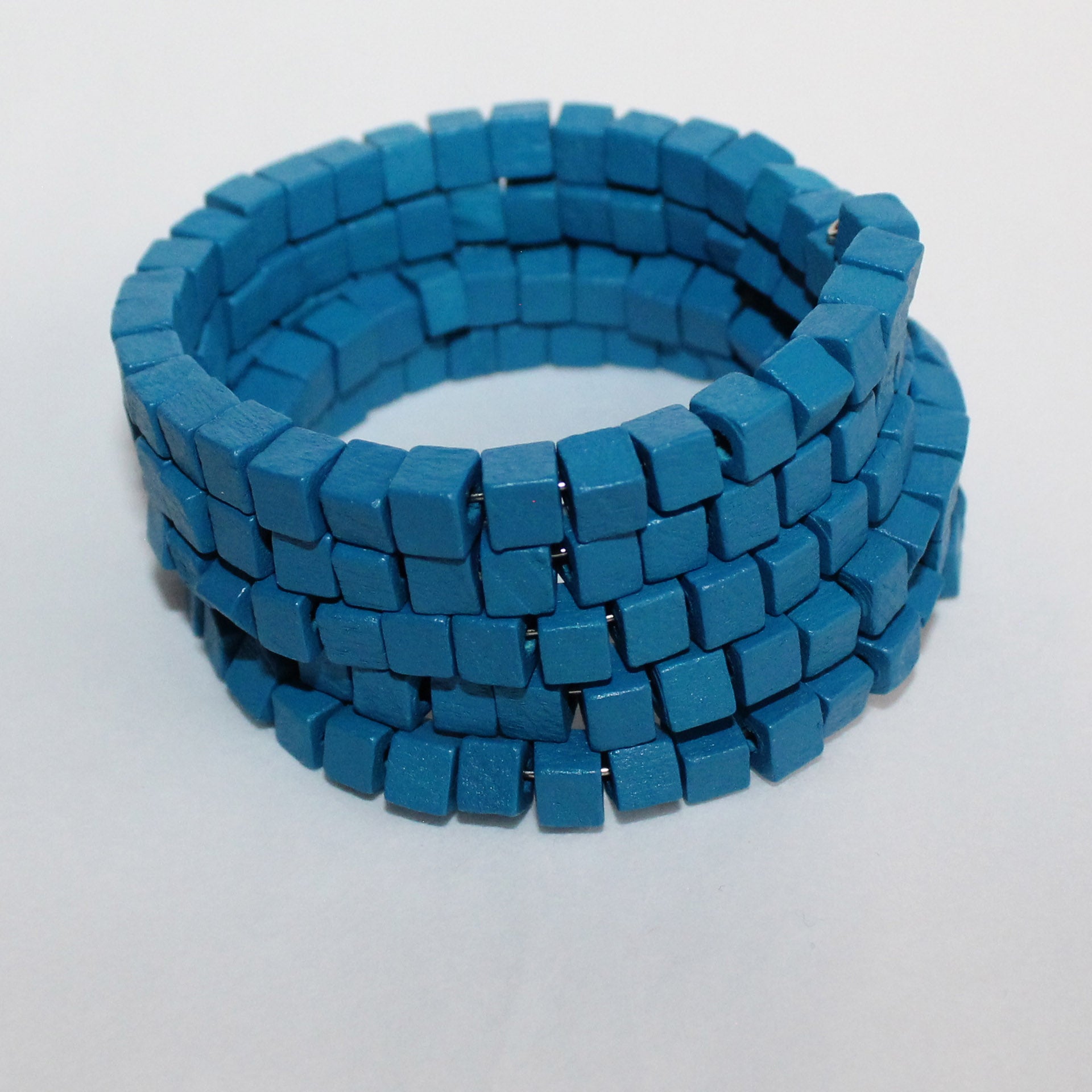 Jianhui London Bracelet, Snake, Bright Blue