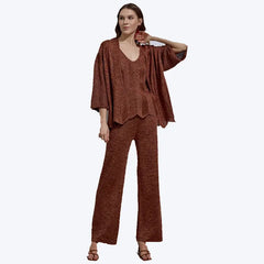 Knitss Pants, Lucia, Bronze