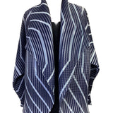 MC Oasis Textured Jacket, Whirlwind, Blue/White, M/L