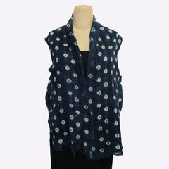 Megan-Ilene Vest, Dark Indigo, XS