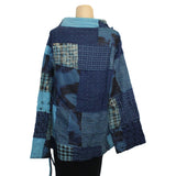 M Square Hazel Shirt/Jacket, Blues 3, L/XL