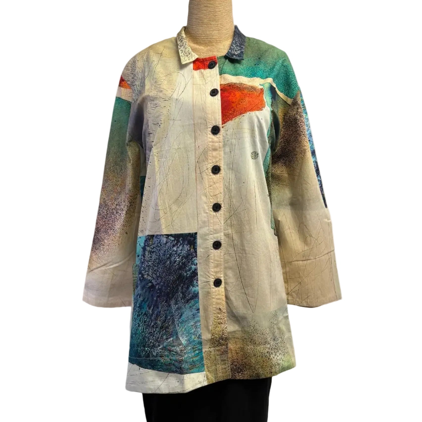 M Square Shirt, Mateo, Multi-Color M/L & L/XL