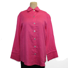 M Square Shirt, Quinne, Hot Pink S