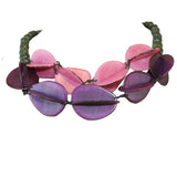 Lula Castillo Necklace, Ballon, Purples