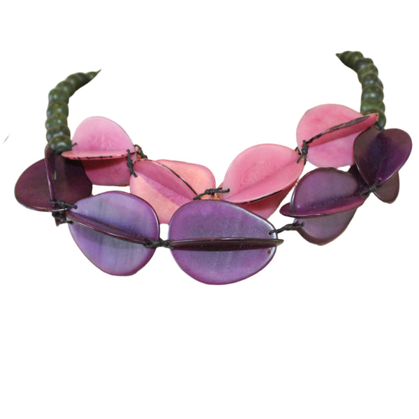 Lula Castillo Necklace, Ballon, Purples