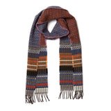 Wallace Sewell Scarf, Fremont Denim, Blue/Red