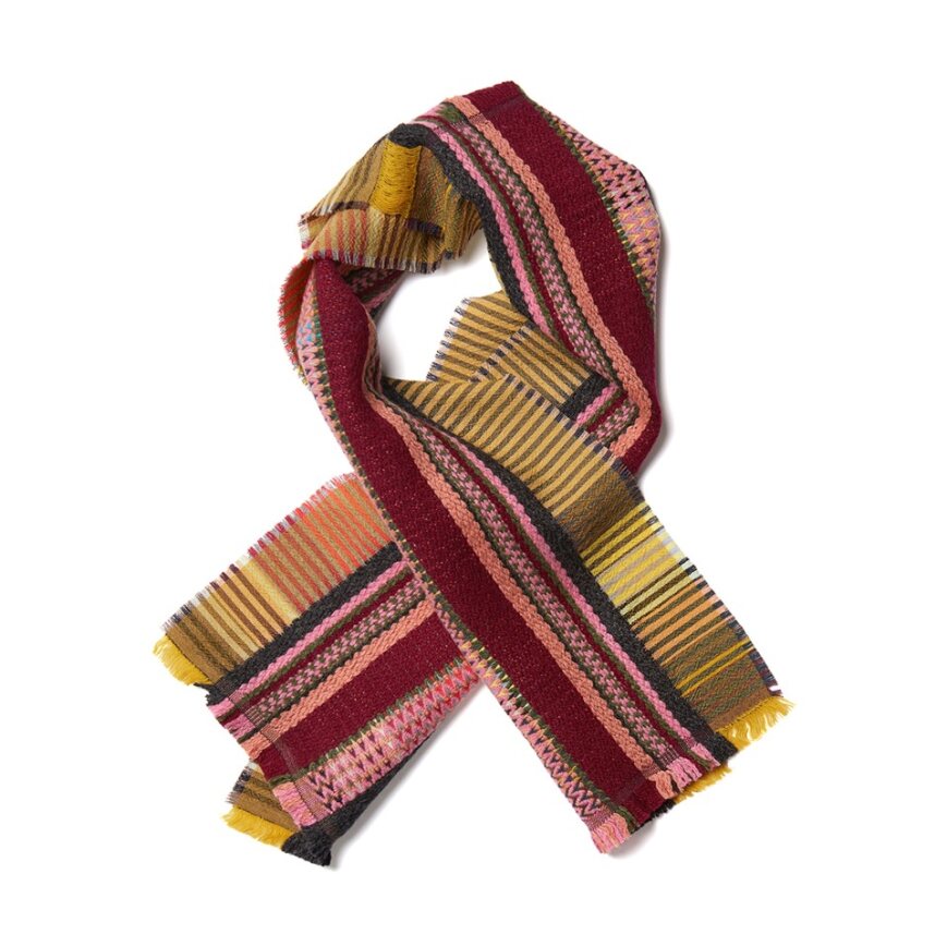 Wallace Sewell Scarf, Euclid Berry, Red