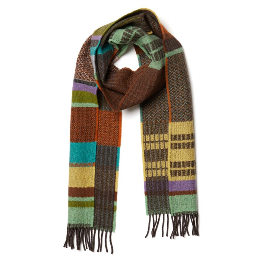 Wallace Sewell Scarf, Nyack Lichen, Green