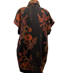Yaza Vest, Reversible, Mirage, Orange/Black/Brown, L